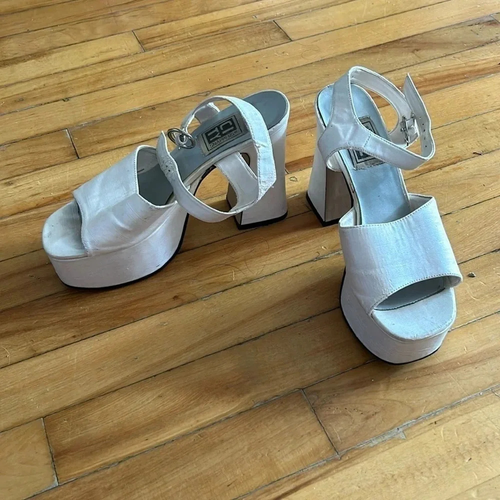 Vintage 90s‎ city snappers  platform heels